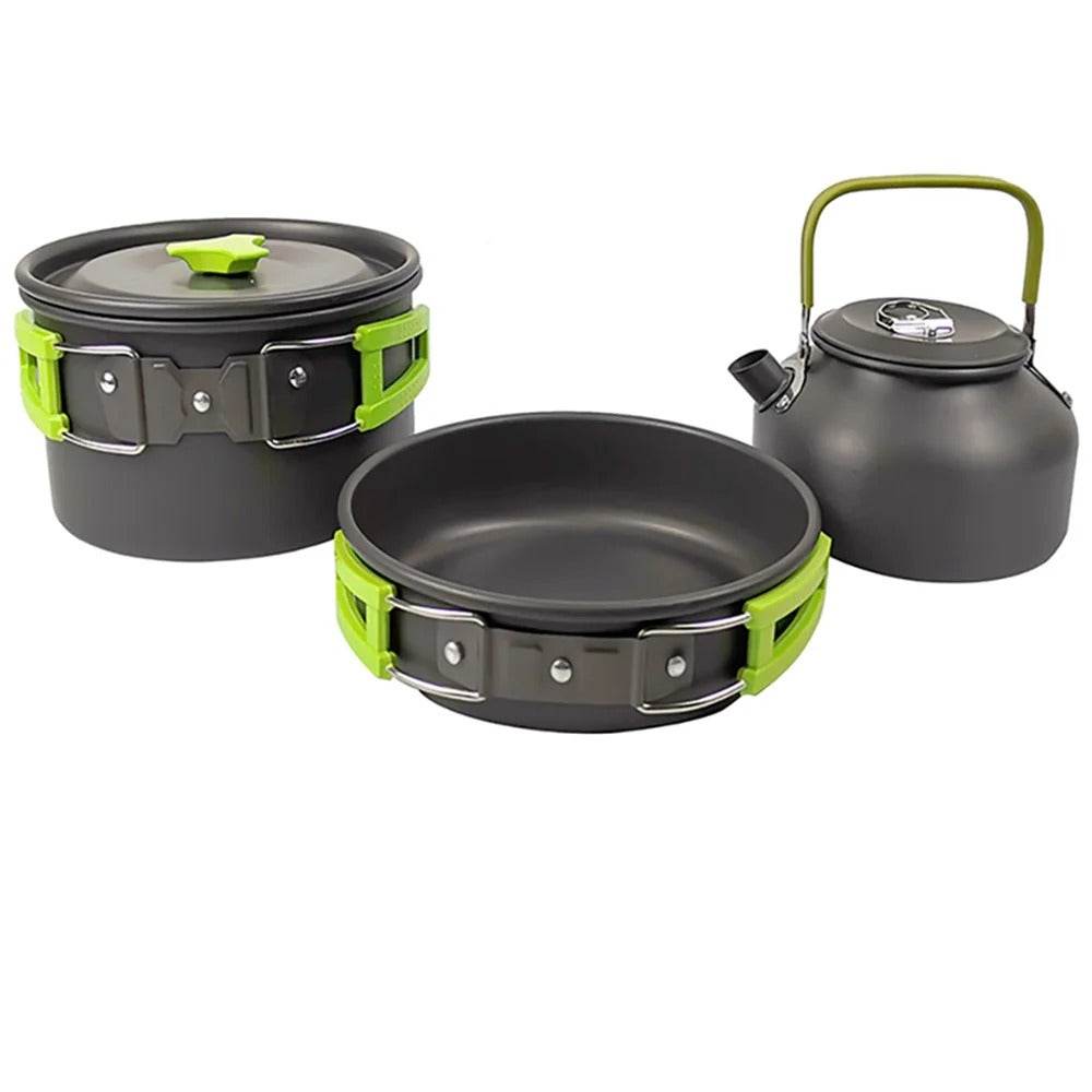 Military-Outdoors Outdoor Cooking Set for 2-3 People - Military-Outdoors.com