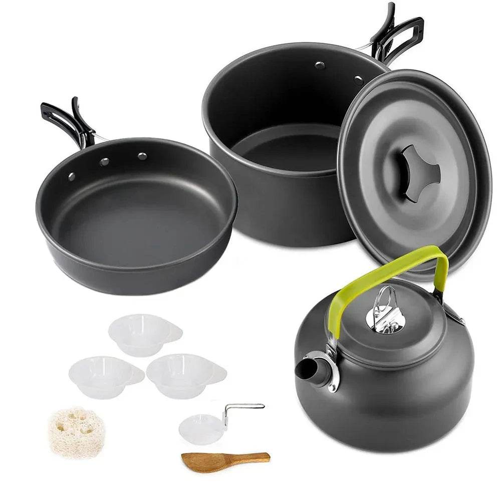 Military-Outdoors Outdoor Cooking Set for 2-3 People - Military-Outdoors.com