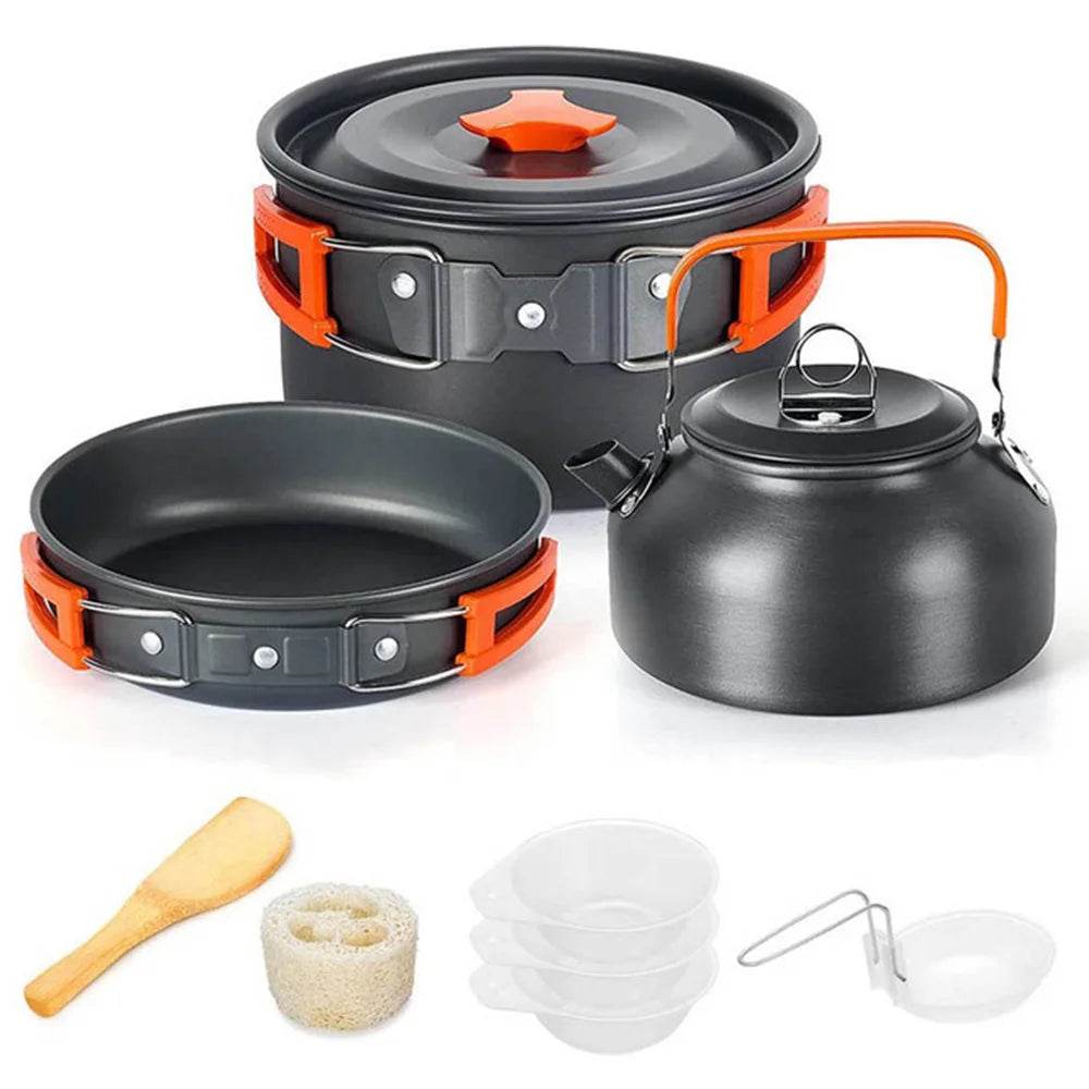 Military-Outdoors Outdoor Cooking Set for 2-3 People - Military-Outdoors.com