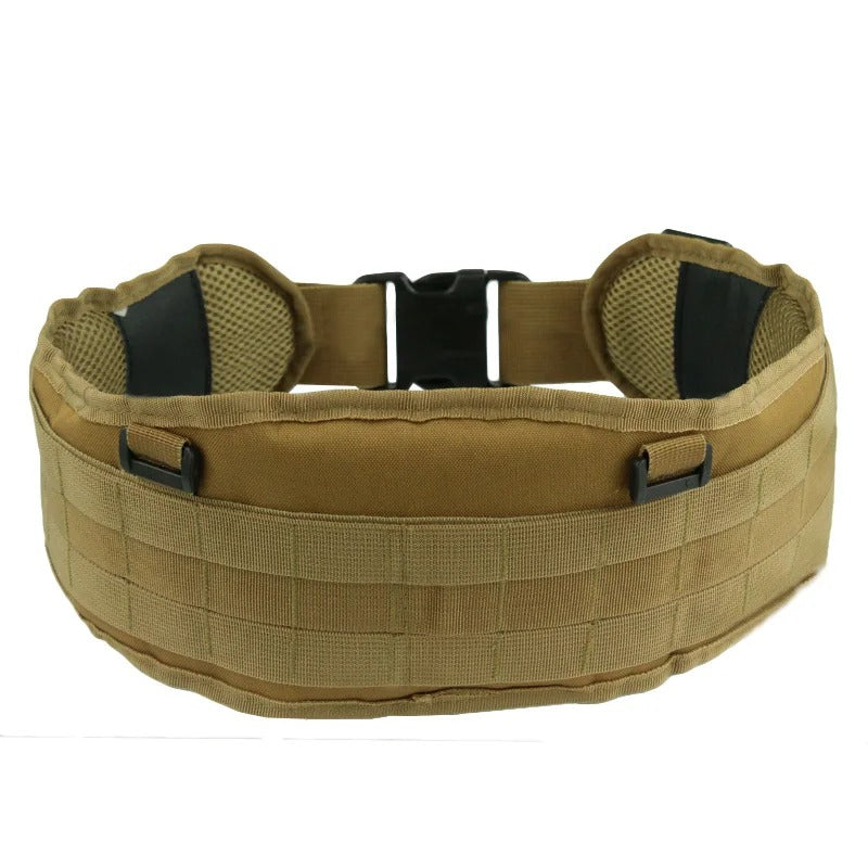 Military-Outdoors Tactical Belt in Tan for outdoor gear belt applications