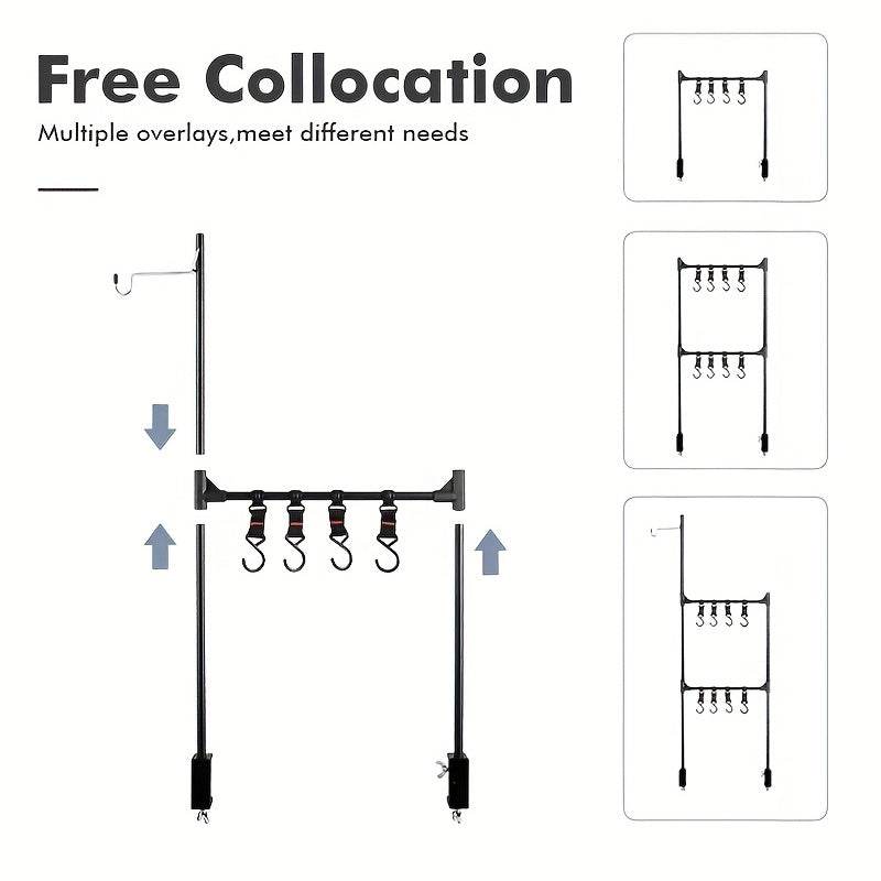 Portable Outdoor Hanging Rack for Camping - Military-Outdoors.com