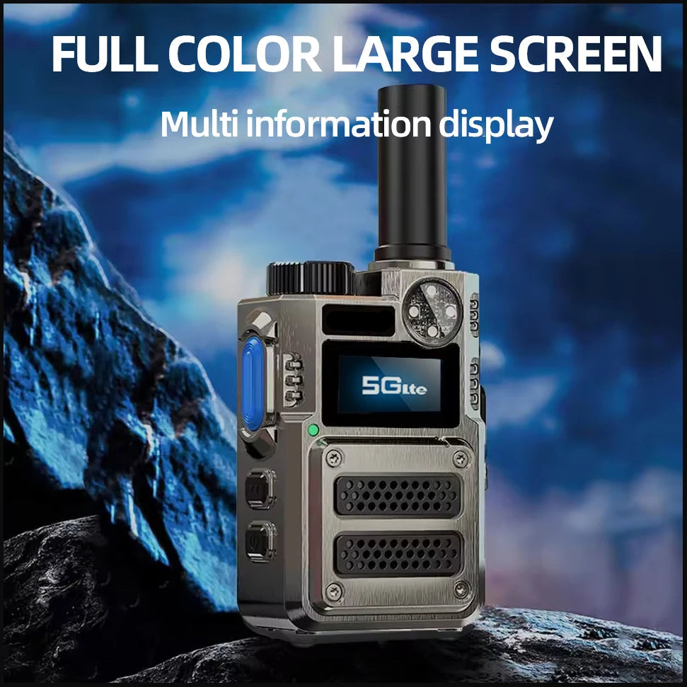 C500 Portable Metal Network Radio With GPS Military-Outdoors
