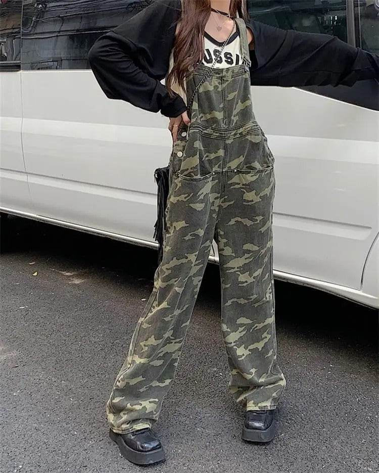 Girls American Style Denim Jumpsuits - Military-Outdoors.com