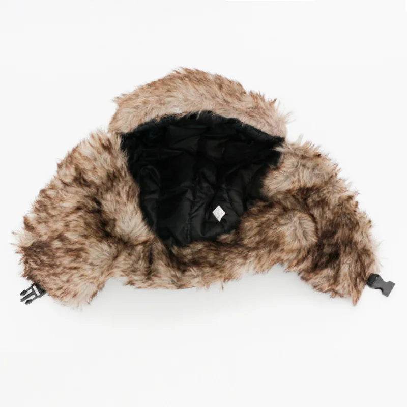 Military-Outdoors Russian Aviator Cap With Fur Lining - Military-Outdoors.com