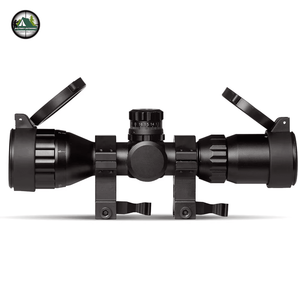3-9x32 AOL Rifle Scope with QD Mounts - Military-Outdoors.com