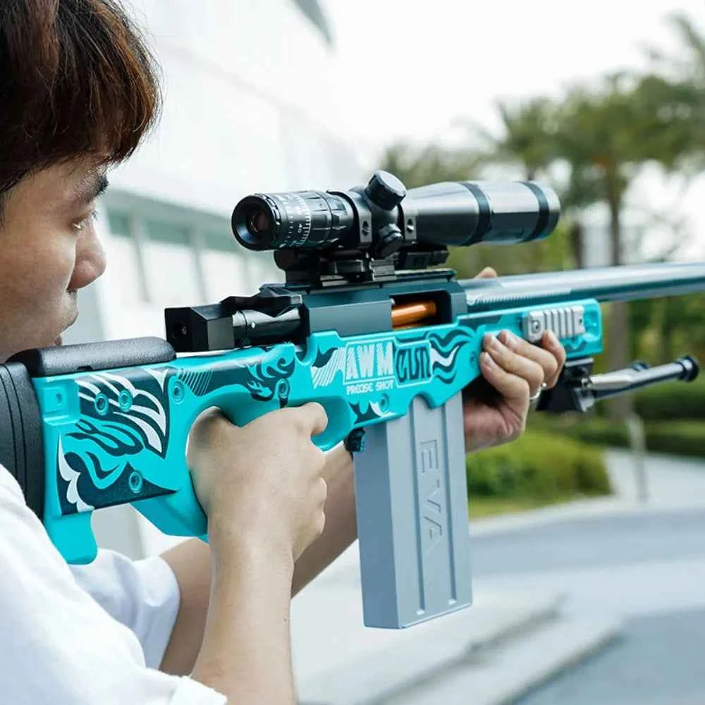 Soft Bullet Sniper Rifle Toy For Outdoor Games