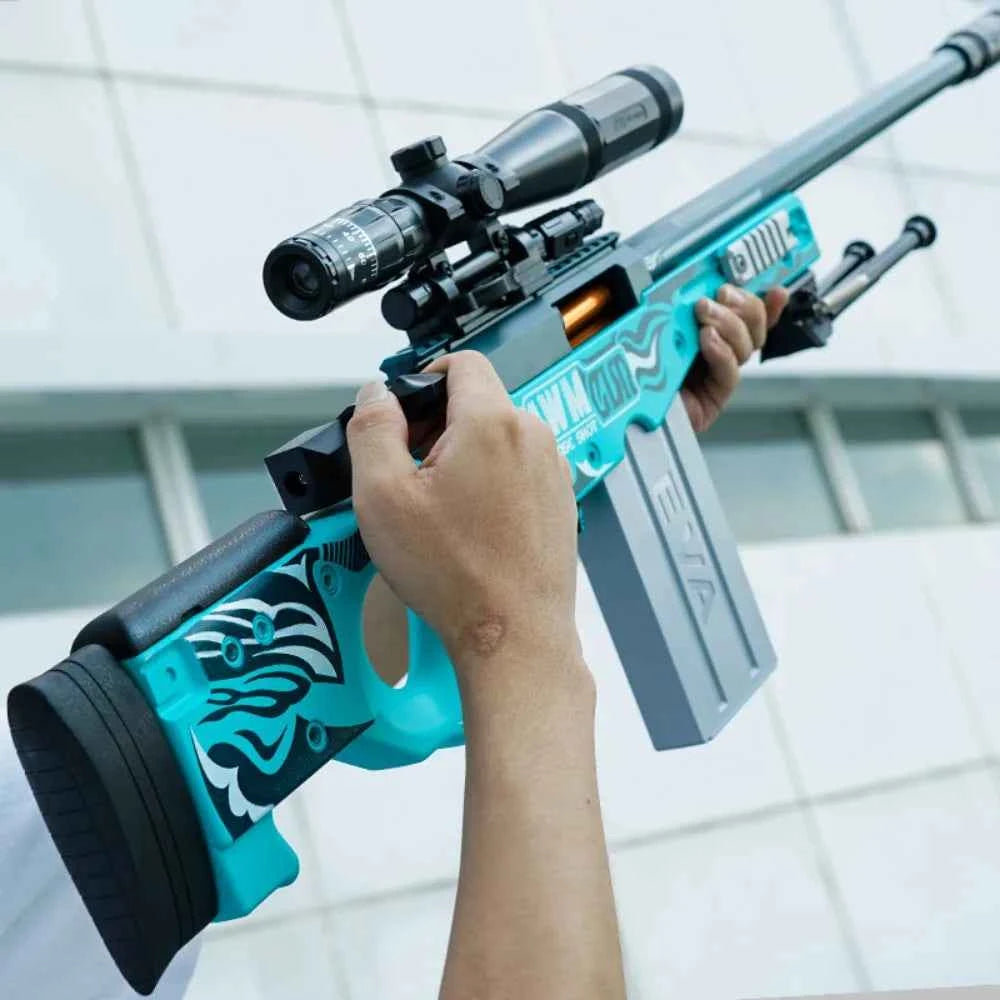 Soft Bullet Sniper Rifle Toy For Outdoor Games