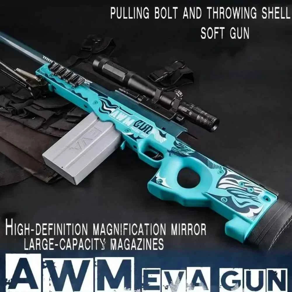 Soft Bullet Sniper Rifle Toy For Outdoor Games