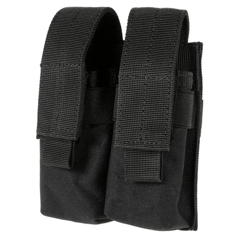 Pistol Double Magazine 9MM Holder Bag - Military-Outdoors.com