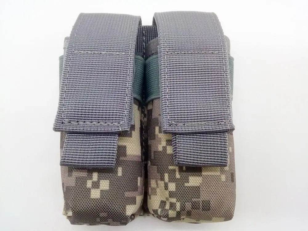 Pistol Double Magazine 9MM Holder Bag - Military-Outdoors.com