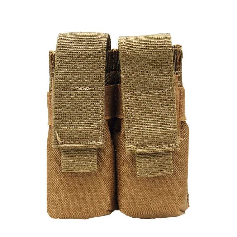 Pistol Double Magazine 9MM Holder Bag - Military-Outdoors.com