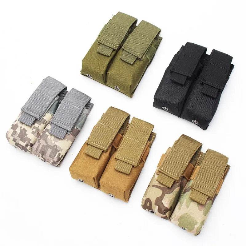 Pistol Double Magazine 9MM Holder Bag - Military-Outdoors.com