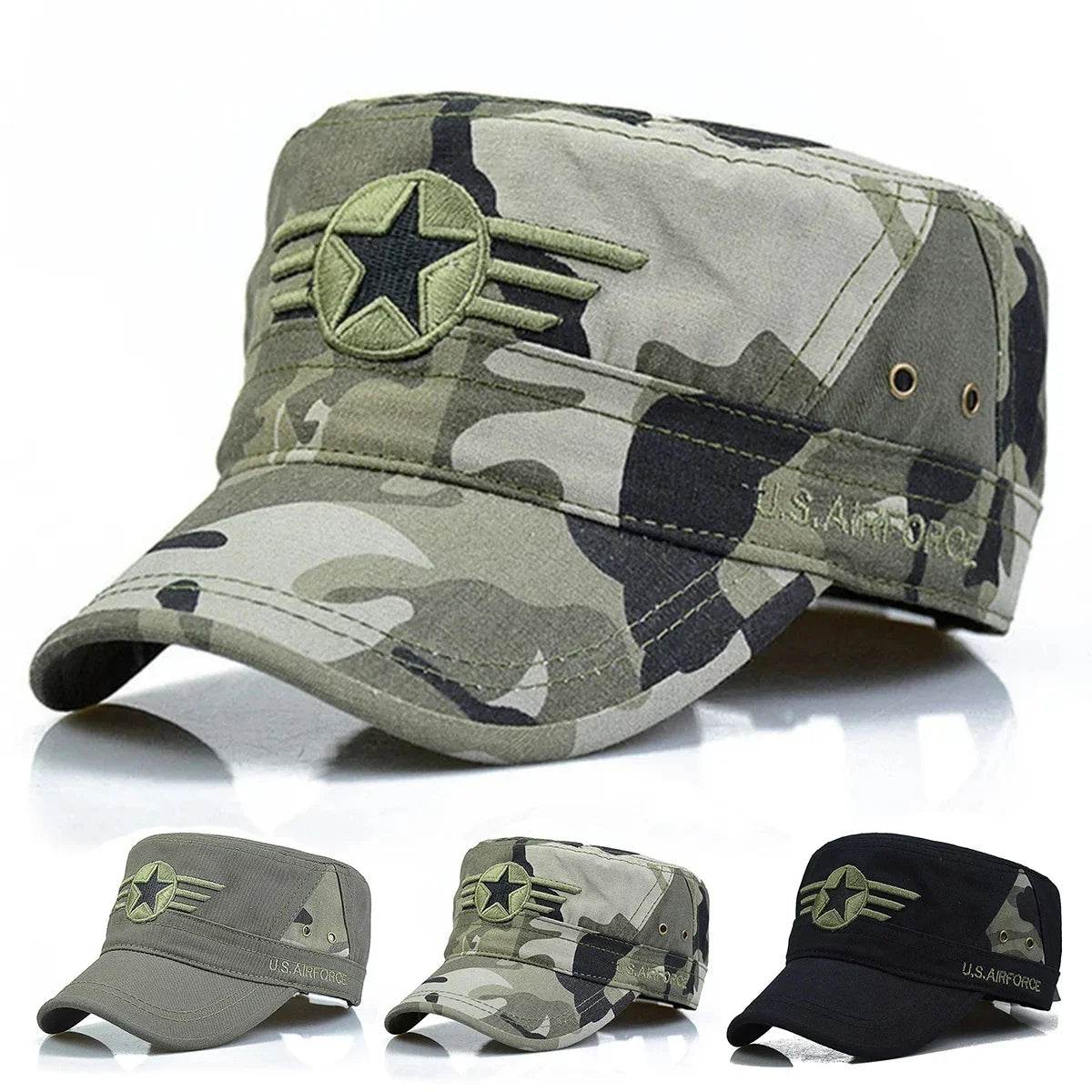 Military-Outdoors Baseball Military Caps - Adjustable Camo - Military-Outdoors.com