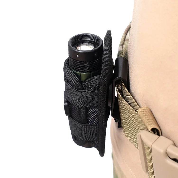 Military-Outdoors Tactical Molle Flashlight Pouch - Military-Outdoors.com