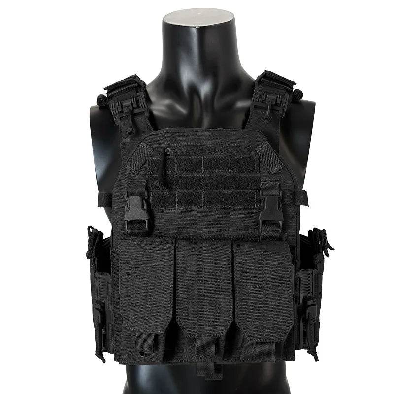 Tactical Vest With Triple Magazine Pouches - Military-Outdoors - Military-Outdoors.com