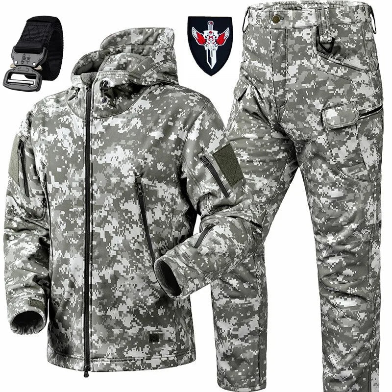 Tactical Winter Windproof Waterproof Suit Military-Outdoors.com