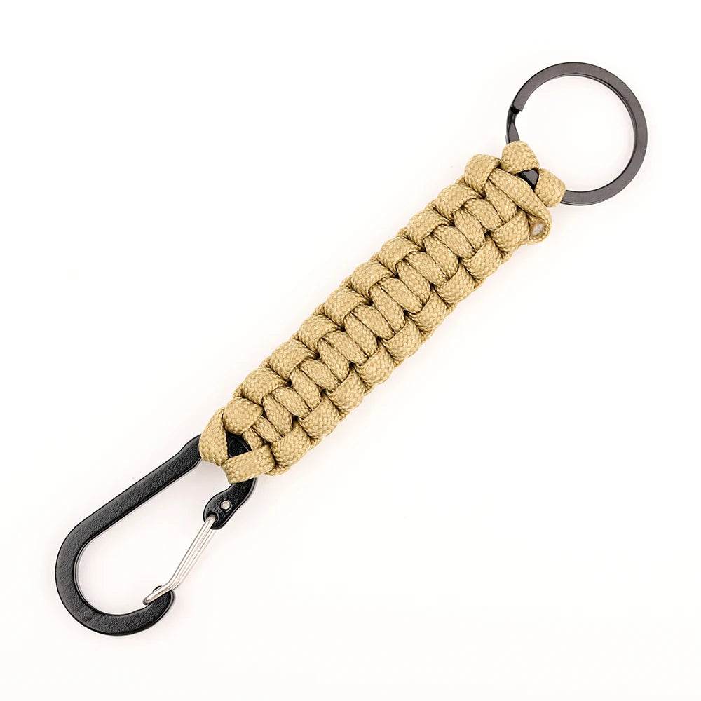 1PC Outdoor Survival Kit Parachute Cord Keychain - Military-Outdoors.com