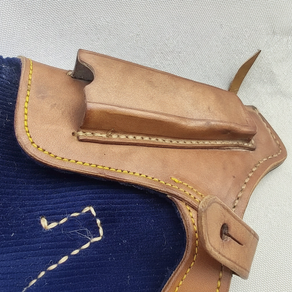 Tokarev leather holster in tan with adjustable retention strap