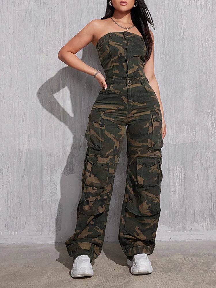 Military-Outdoors Camouflage Sleeveless Jumpsuit - Military-Outdoors.com