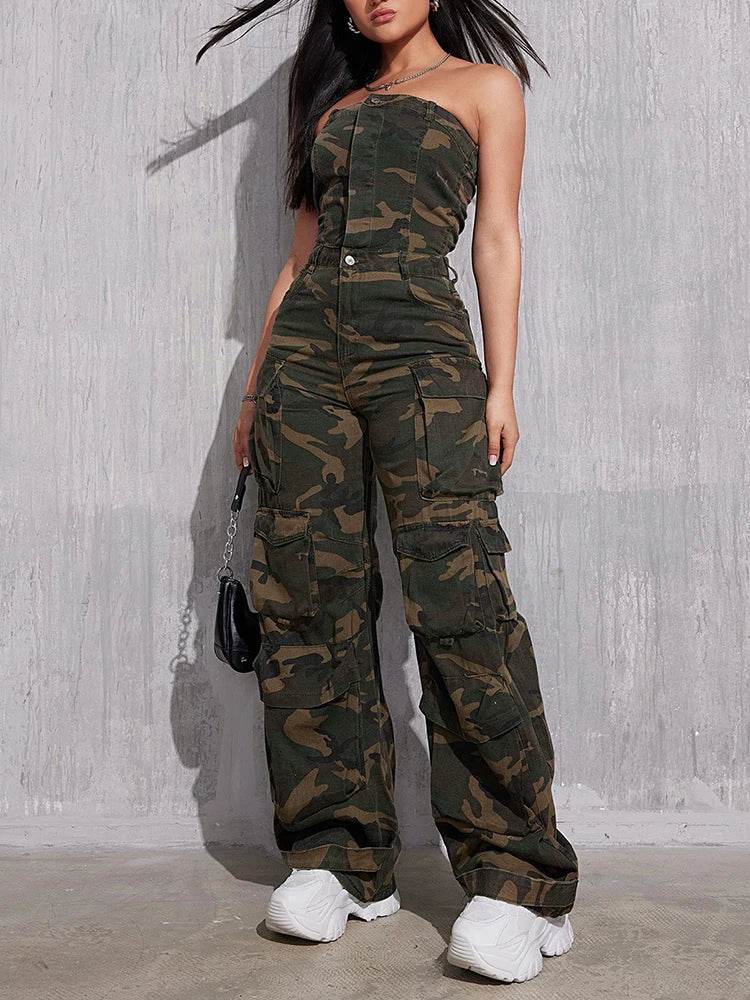 Military-Outdoors Camouflage Sleeveless Jumpsuit - Military-Outdoors.com