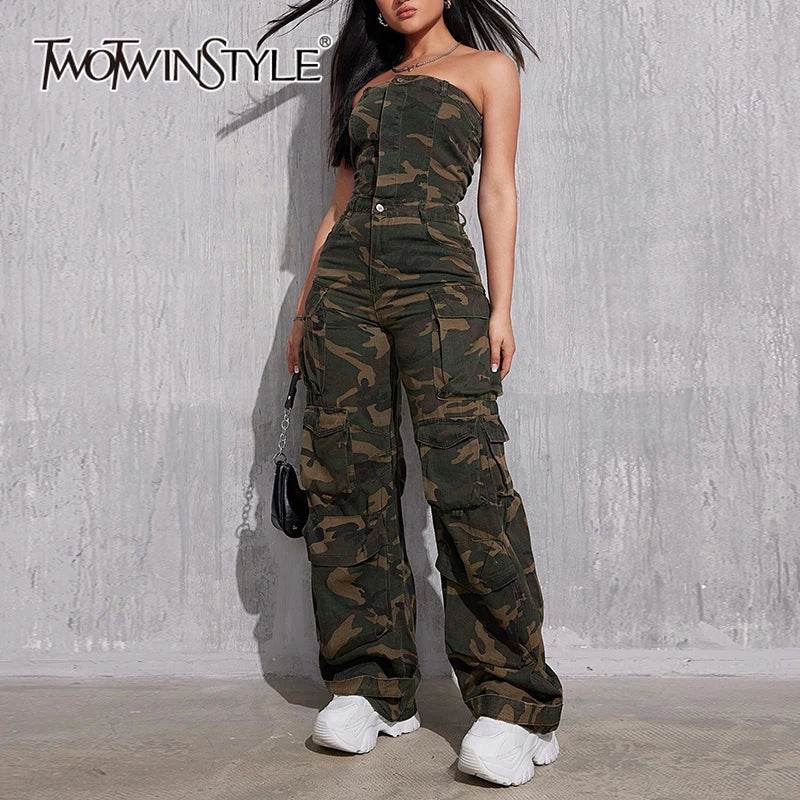 Military-Outdoors Camouflage Sleeveless Jumpsuit - Military-Outdoors.com