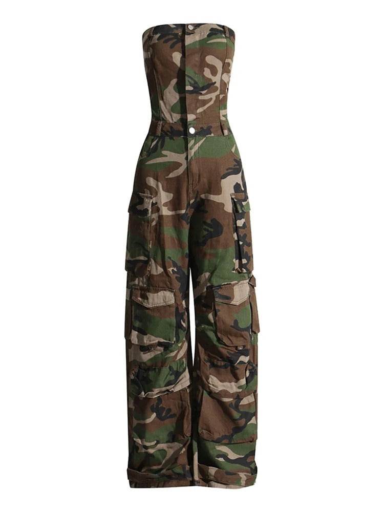 Military-Outdoors Camouflage Sleeveless Jumpsuit - Military-Outdoors.com