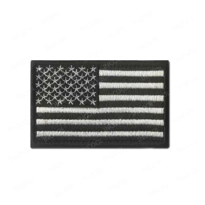 US Flag Embroidered Patches For Clothing Or Bags