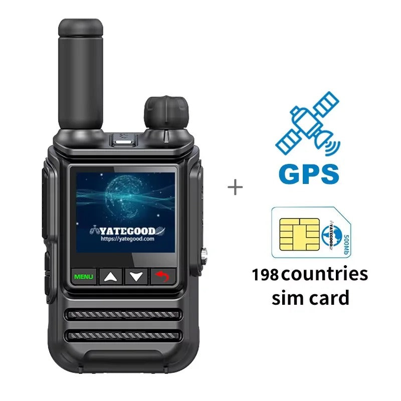 GPS SIM 4G 5G Walkie Talkie - Unlimited Distance Military-Outdoors.com