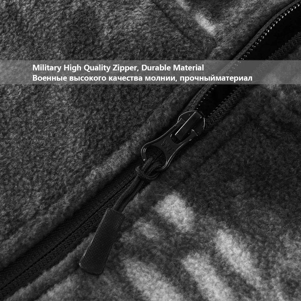 Military Fleece Warm Camouflage Mens Hoodie - Military-Outdoors.com