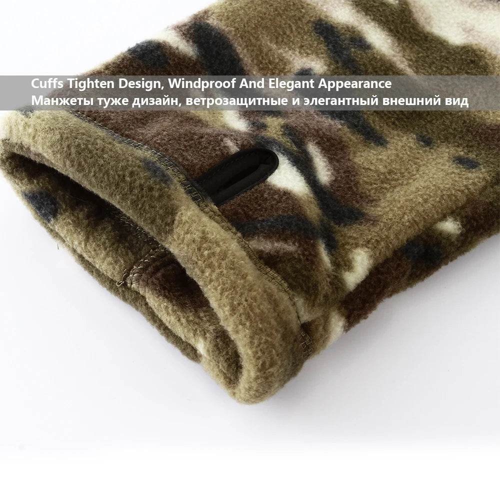 Military Fleece Warm Camouflage Mens Hoodie - Military-Outdoors.com