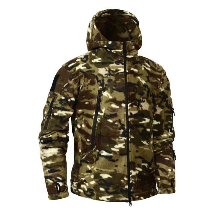 Military Fleece Warm Camouflage Mens Hoodie - Military-Outdoors.com