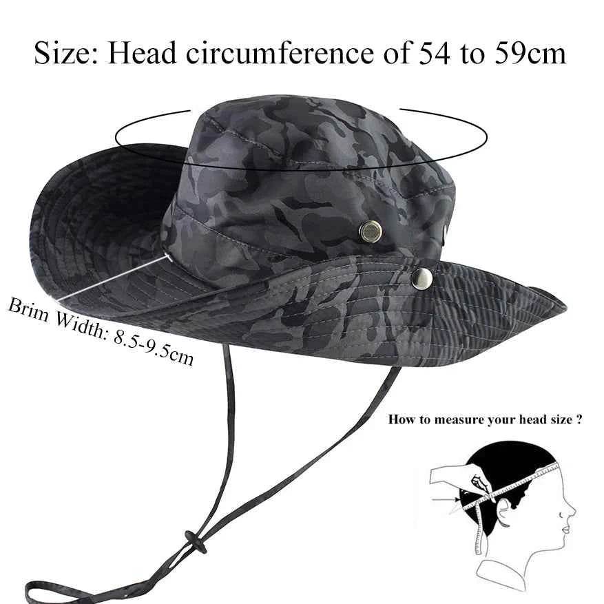 Camouflage Military Hat - Durable Outdoor Gear - Military-Outdoors.com