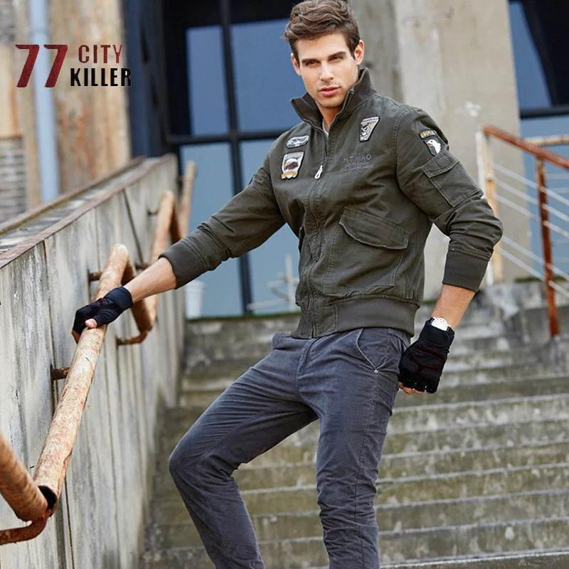 Military-Outdoors Outdoor Flight Jacket for Men - Military-Outdoors.com