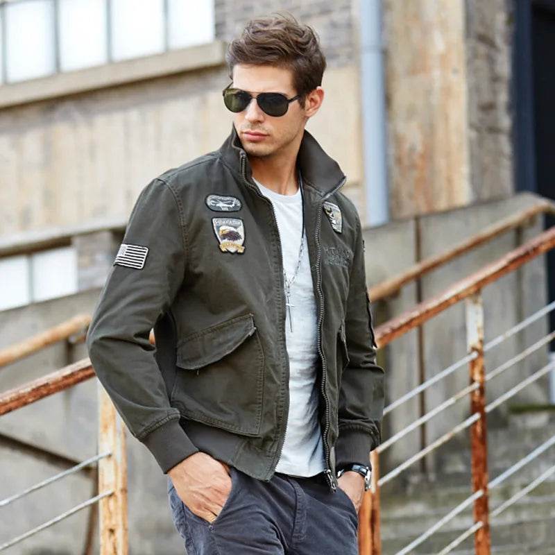 Military-Outdoors Outdoor Flight Jacket for Men - Military-Outdoors.com