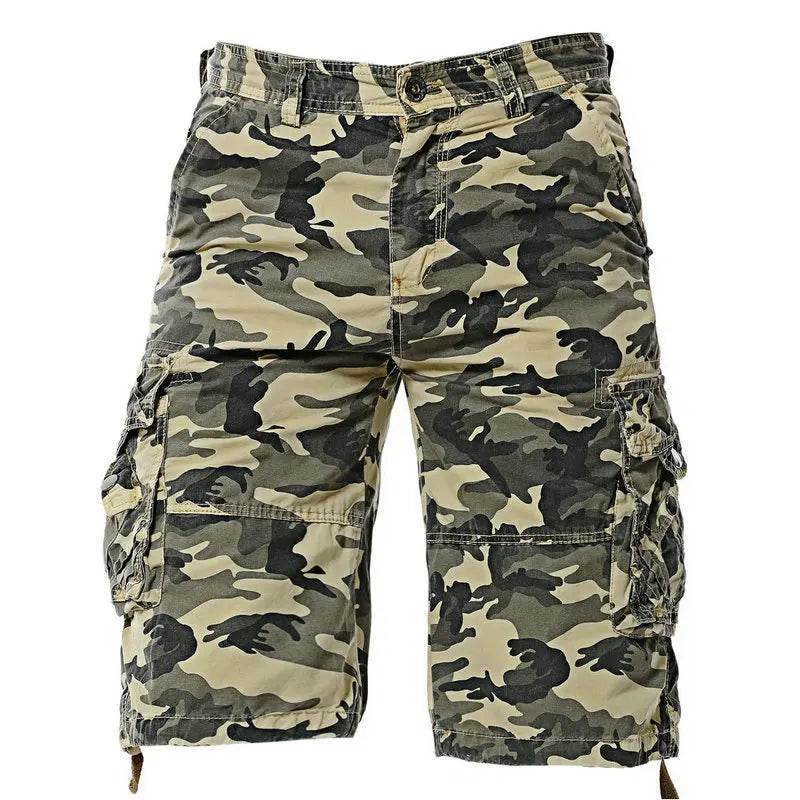Outdoor Military Shorts - Camo Cargo Design - Military-Outdoors.com