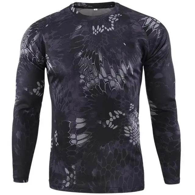 Quick Dry Tactical Long Sleeve T-shirt - Military-Outdoors.com