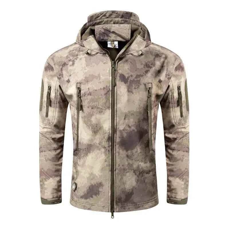 Winter Military Camouflage Fleece Jacket - Military-Outdoors.com