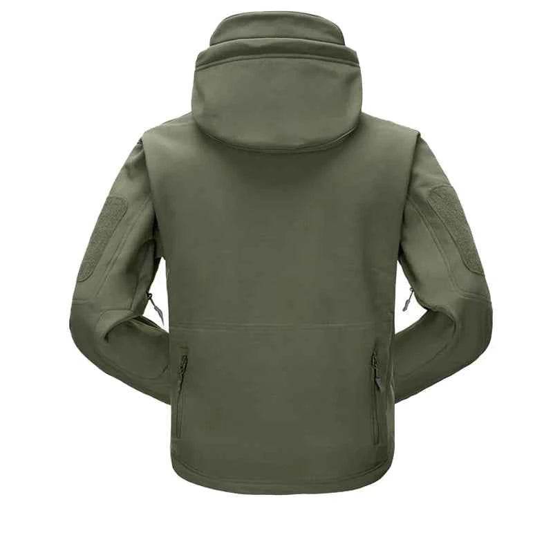 Winter Military Camouflage Fleece Jacket - Military-Outdoors.com
