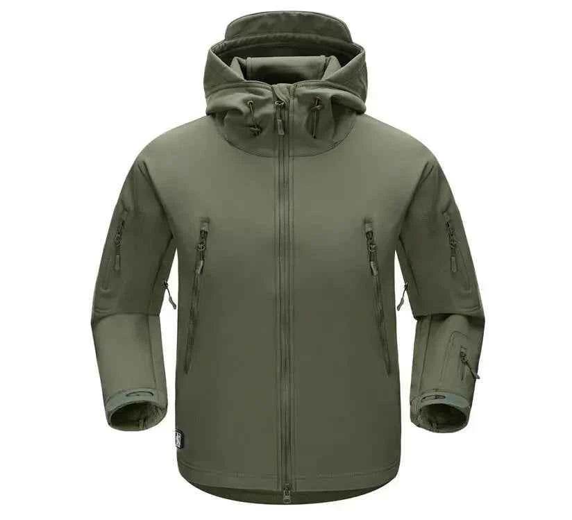 Winter Military Camouflage Fleece Jacket - Military-Outdoors.com