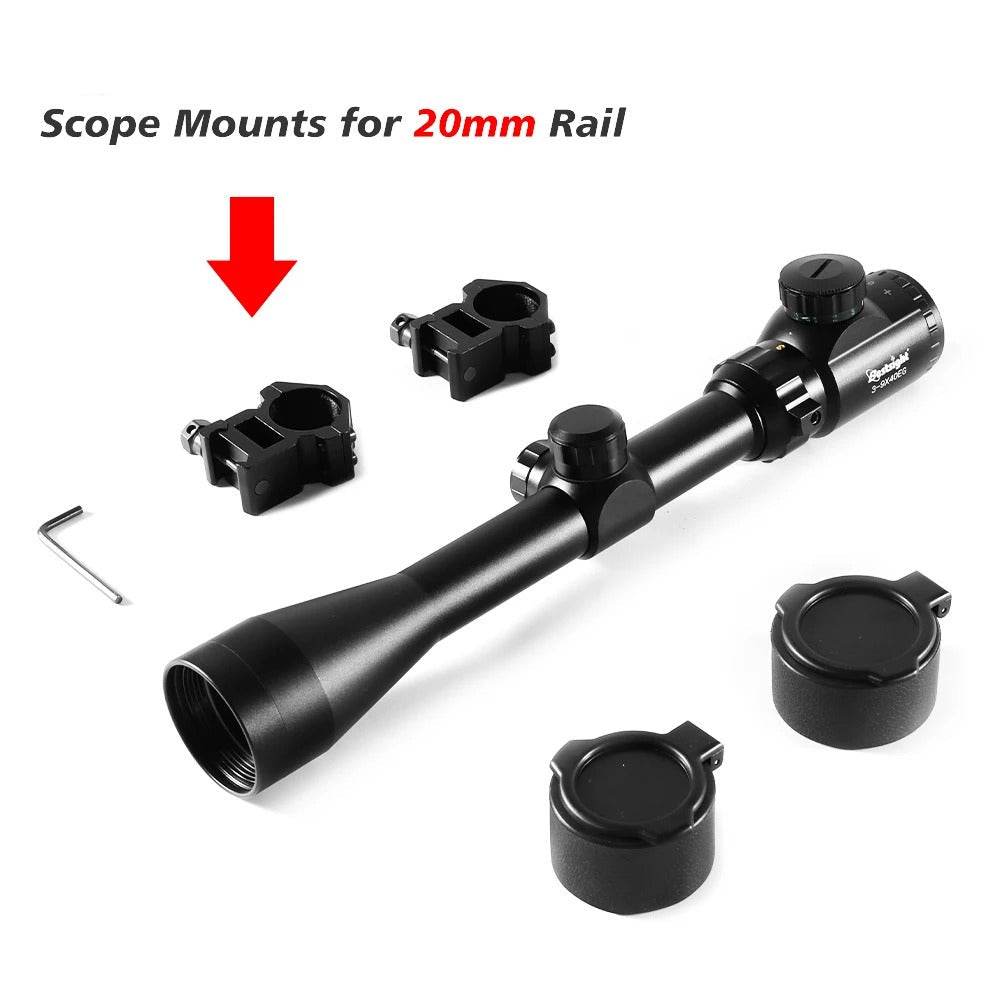 Tactical Rifle Scopes 3X-9X Magnification - Military-Outdoors.com