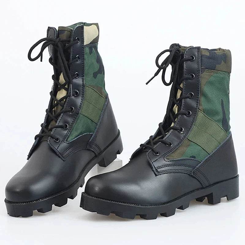 Waterproof Tactical Combat Desert Ankle Boots - Military-Outdoors.com