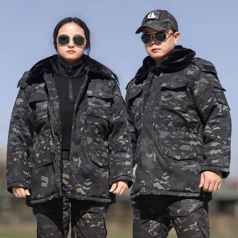 Military-Style Winter Cotton Coat for Outdoor Adventures - Military-Outdoors.com