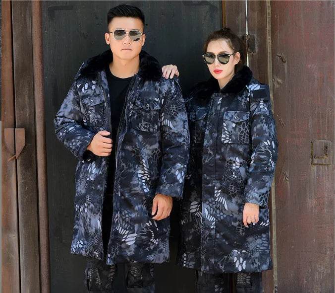 Military-Style Winter Cotton Coat for Outdoor Adventures - Military-Outdoors.com