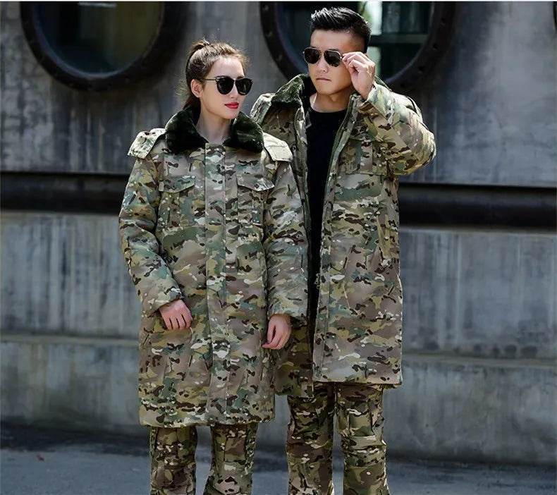 Military-Style Winter Cotton Coat for Outdoor Adventures - Military-Outdoors.com