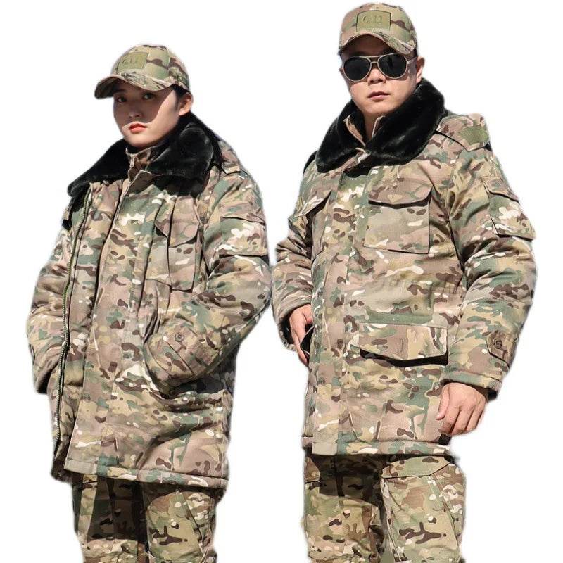 Military-Style Winter Cotton Coat for Outdoor Adventures - Military-Outdoors.com