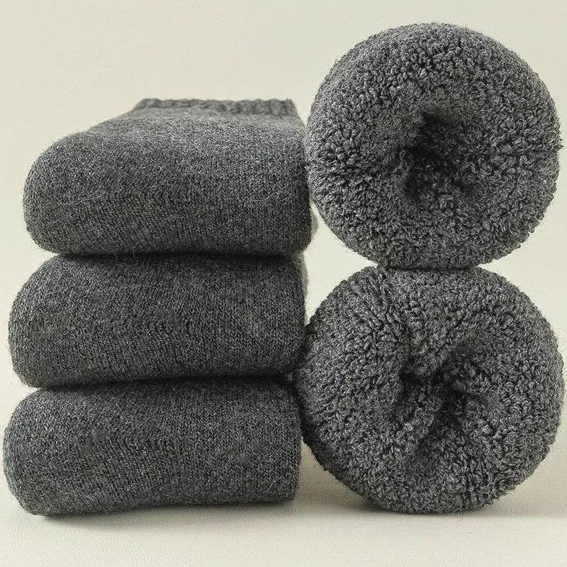 3 Pairs Wool Socks - Merino Wool for Outdoor Comfort - Military-Outdoors.com