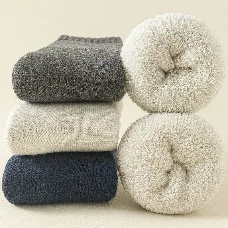 3 Pairs Wool Socks - Merino Wool for Outdoor Comfort - Military-Outdoors.com
