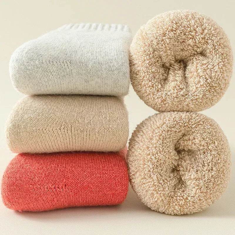 3 Pairs Wool Socks - Merino Wool for Outdoor Comfort - Military-Outdoors.com