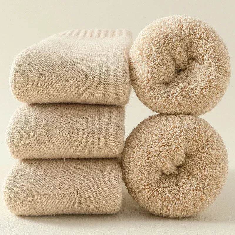 3 Pairs Wool Socks - Merino Wool for Outdoor Comfort - Military-Outdoors.com