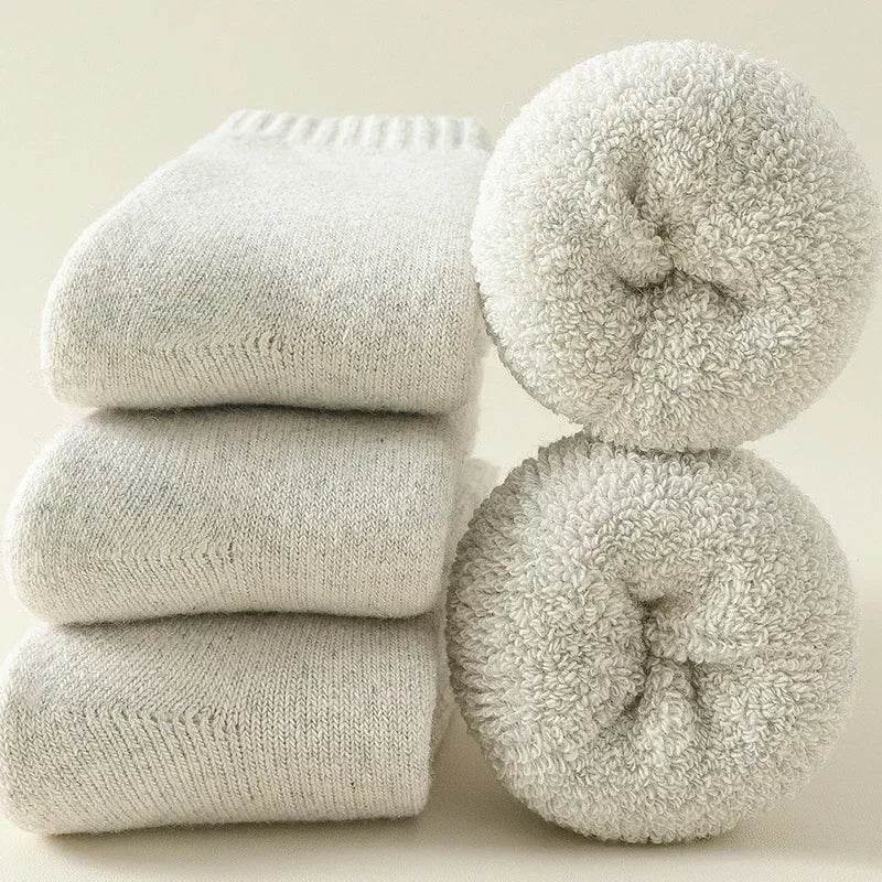 3 Pairs Wool Socks - Merino Wool for Outdoor Comfort - Military-Outdoors.com
